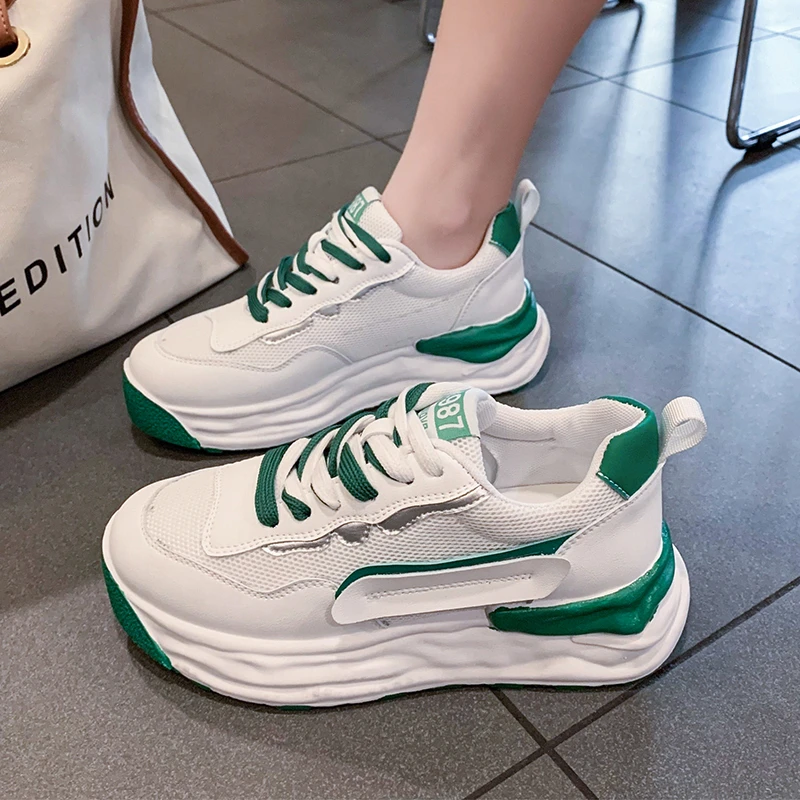 

Mesh Daddy Shoes 2022 New Summer All-match Casual Sports Shoes Thick Bottom Niche Breathable Women's Shoes