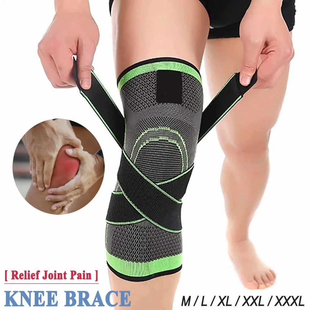 Ression Sleeve Knee Brace Knee Support For Running Gym Worko