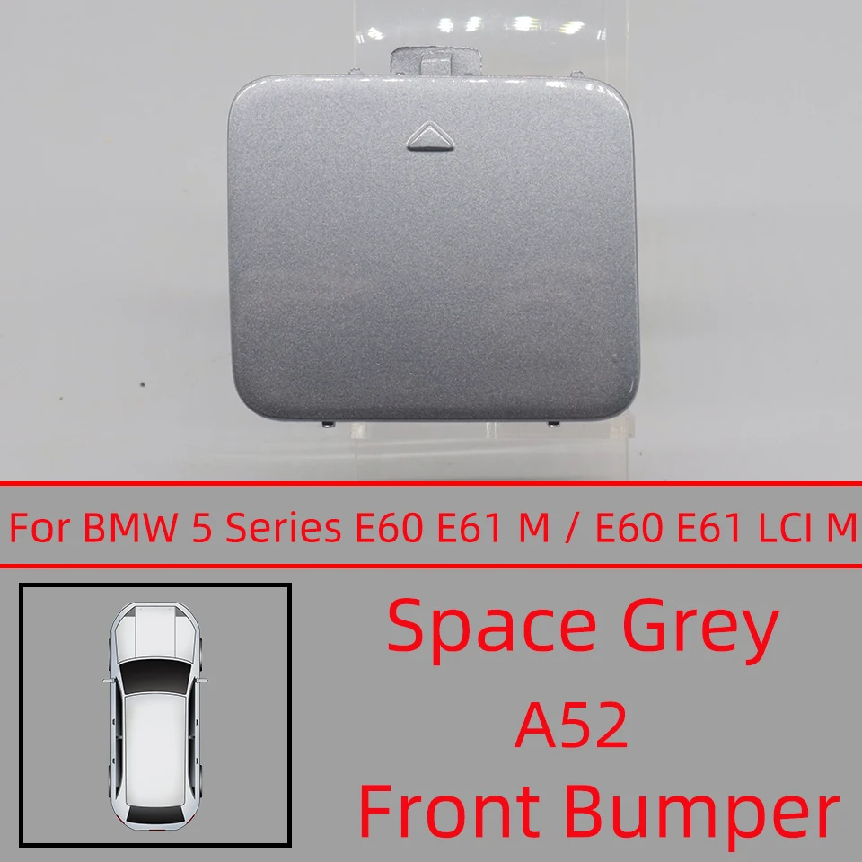 

Автозапчасти, передний бампер, фаркоп, проушина для BMW 5 серии E60 E61 LCI M-Sport 2004 2005-2010, крышка буксировочного прицепа, крышка