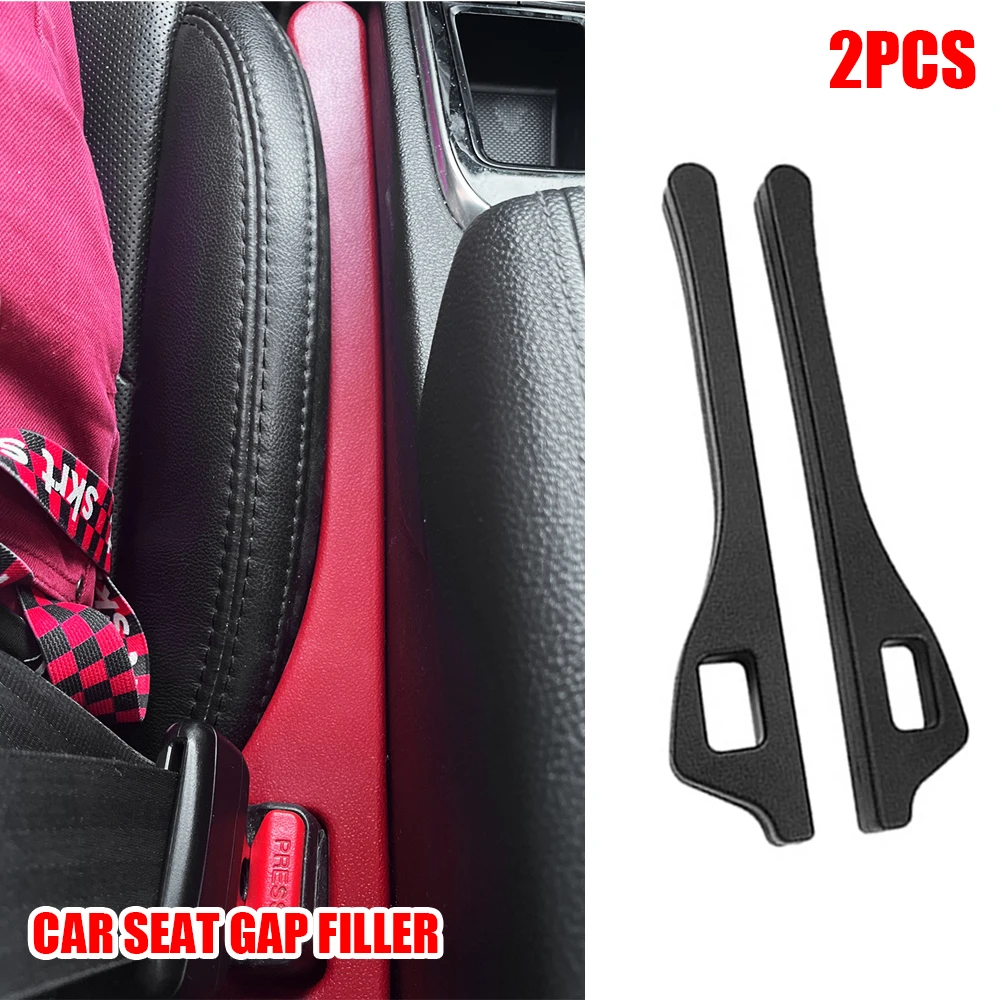 

Car Seat Gap Filler Cushion Leather Spare For Hyundai SANTAFE Auto Pads Crevice Storage Seats Internal Soft Accessories 2pcs