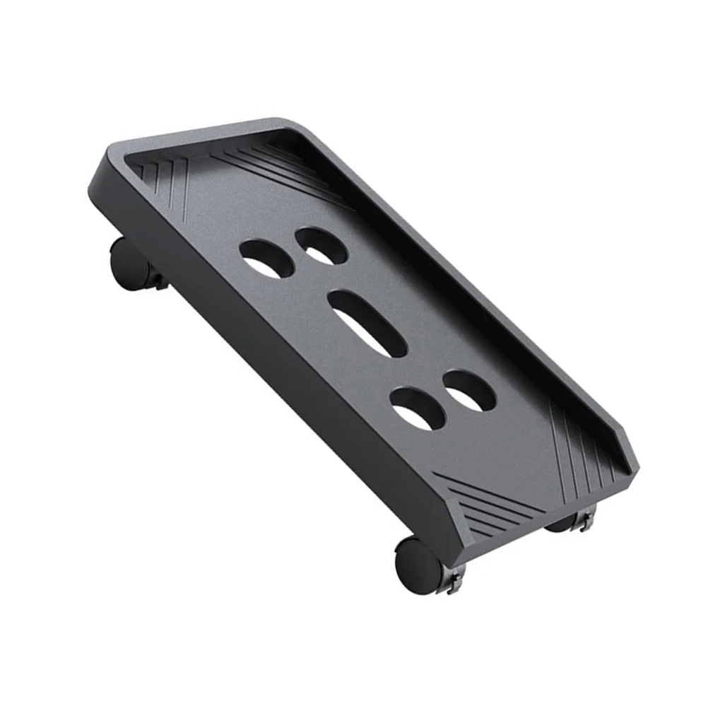 

Кронштейн шасси для компьютера, подставка для главного каркаса, универсальное колесо, подвижный хост, пластиковый центральный процессор для офиса