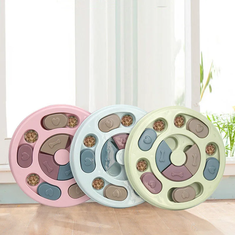 Игрушки-головоломки для собак медленная кормушка интерактивный дозатор щенков