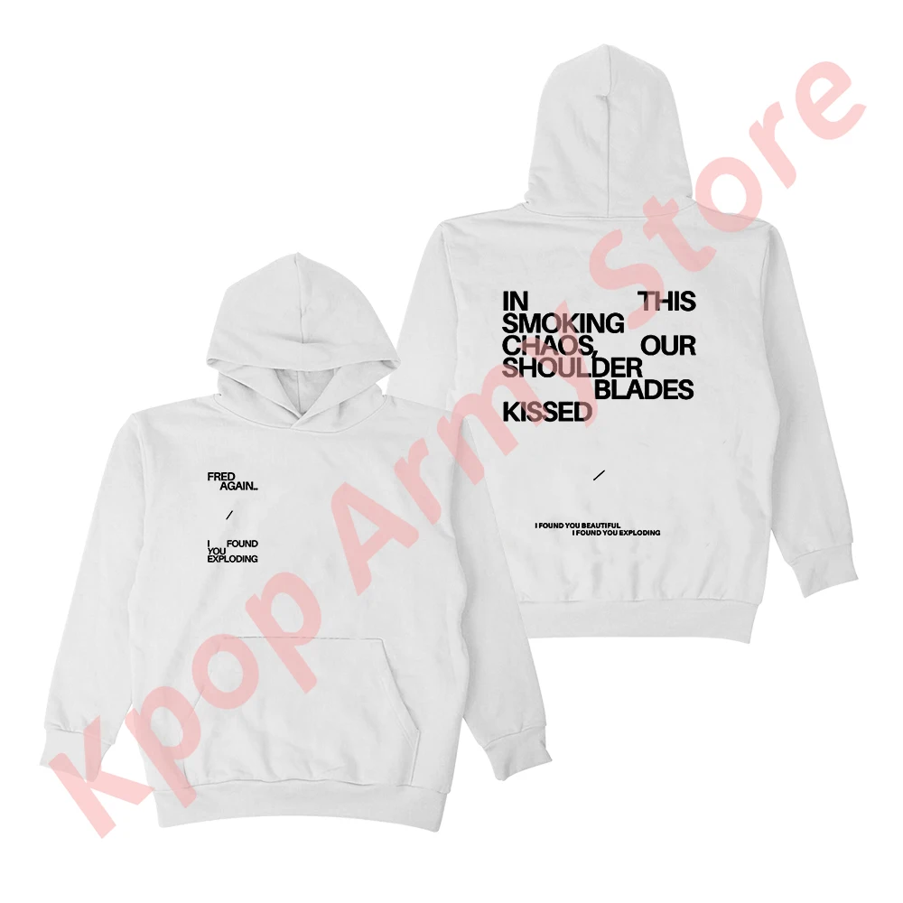 Толстовки с логотипом Fred Again Kyle I Found You Merch пуловеры для женщин и мужчин модные