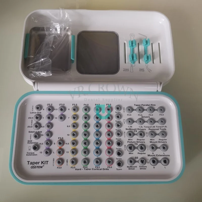 Набор Хирургических конических сверл OSSTEM конические наборы имплантат Osstem