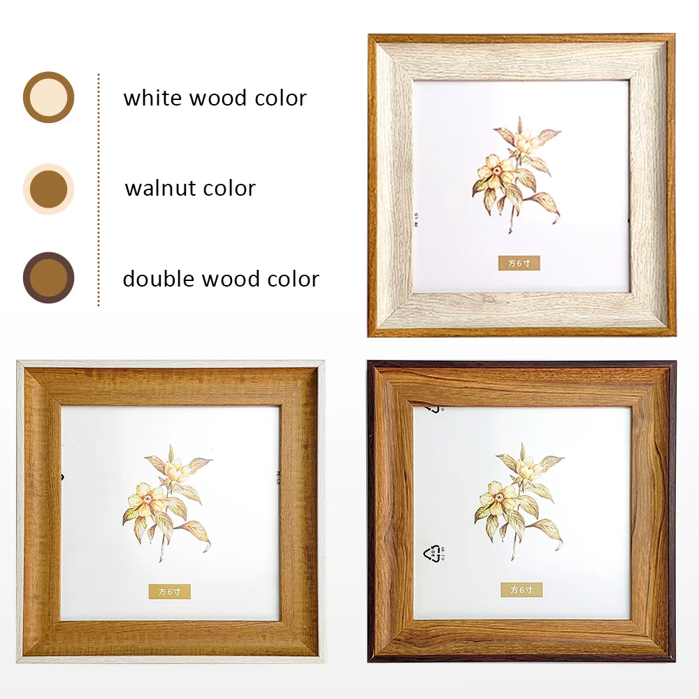 Квадратная фоторамка в скандинавском стиле 5/6 дюйма рамка для вышивки крестиком