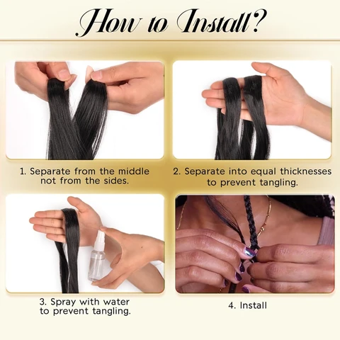 BUDABUDABUDA Французские вьющиеся волосы 14 дюймов