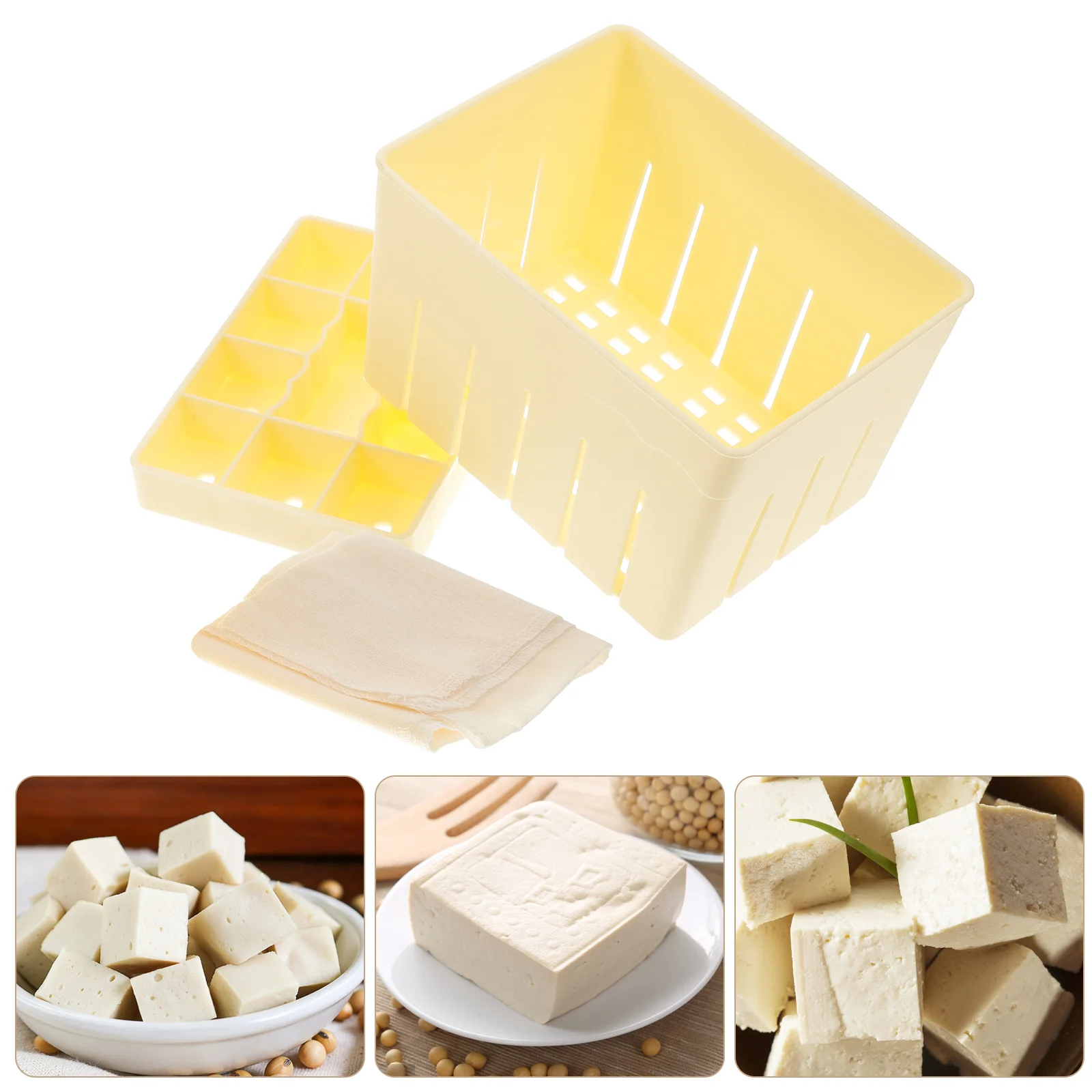

1 Set Tofu Press Maker Tofu Press Moulds Tofu Presser Bean Curd Making Tools Сheese Press Oshizushi Box