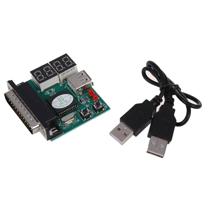 Анализатор ошибок ПК. Jet-1050 PCI Test Card. Port 4-Digit PC Analyzer motherboard Tester USB Post Test Card powerful.