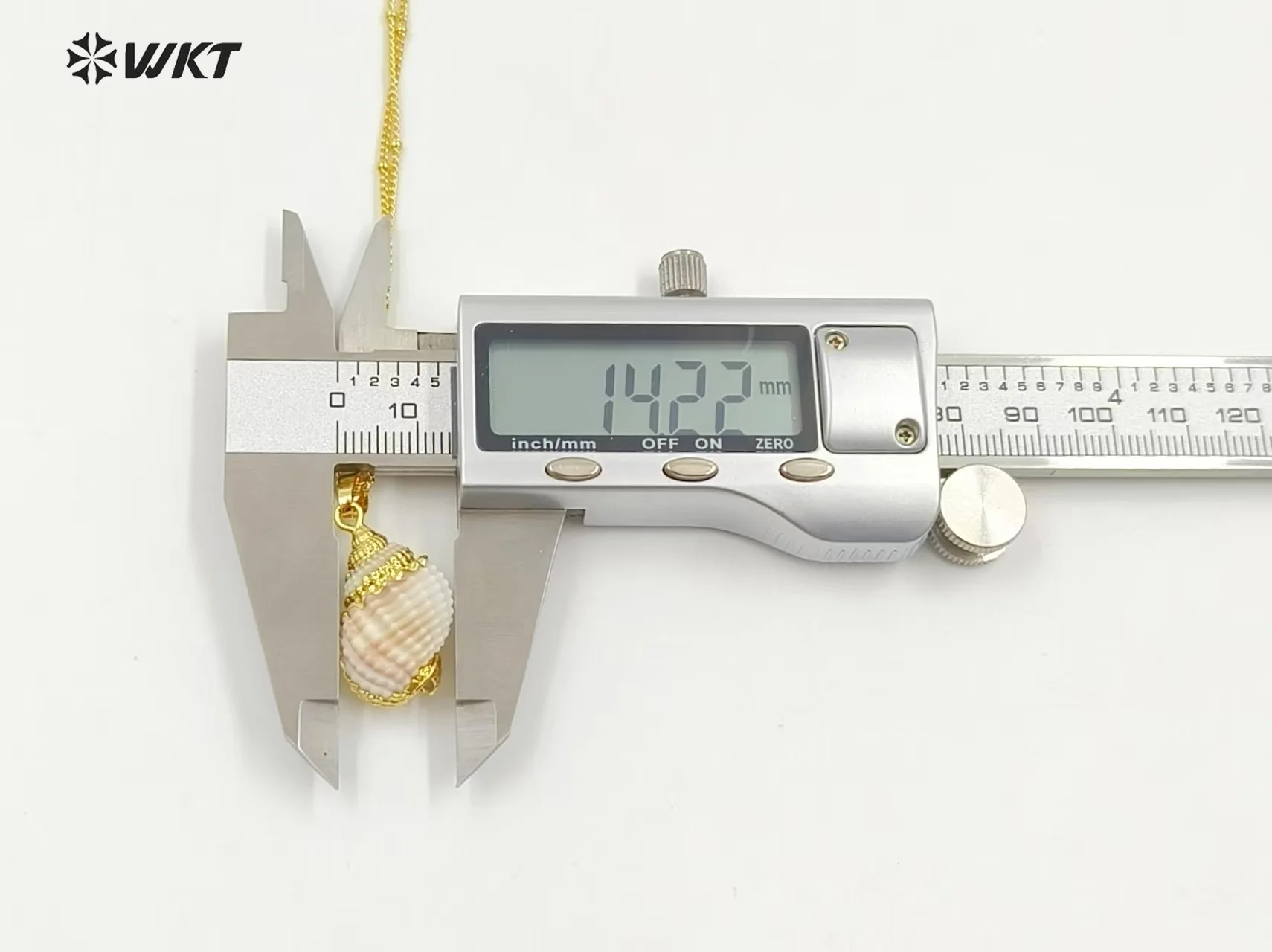 WT-JN023 Оптовая мода дизайн кулон в виде ракушки ожерелье для женщин натуральный