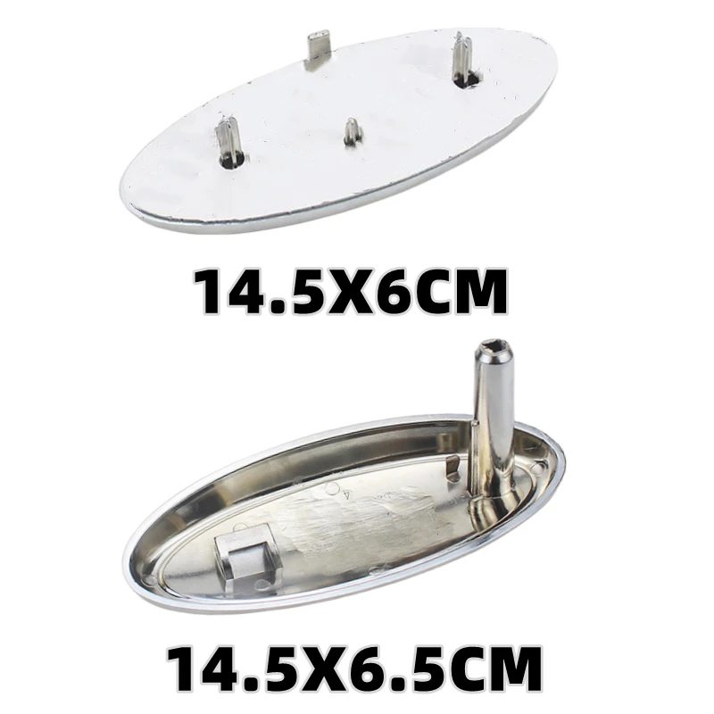 14,5 см автомобильный передний и задний значок для Ford Emblem Focus 2 3 Ranger Mustang Kuga Mondeo Fiesta Explorer Galaxy Transit Auto Accessories