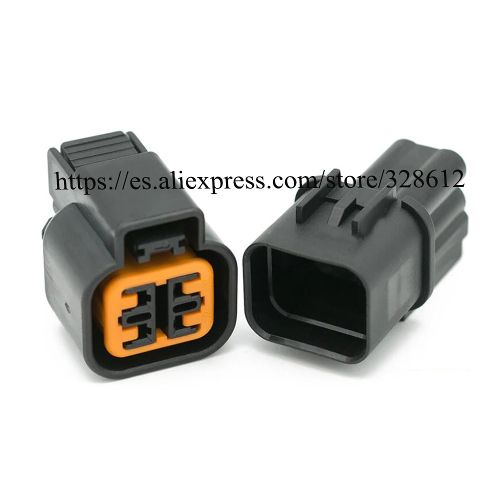 

100 компл. PB625-04027 автомобильный провод, гнездовой штекер, 4-контактный разъем, автомобильный водонепроницаемый штекер, включает клеммы, уплотнение