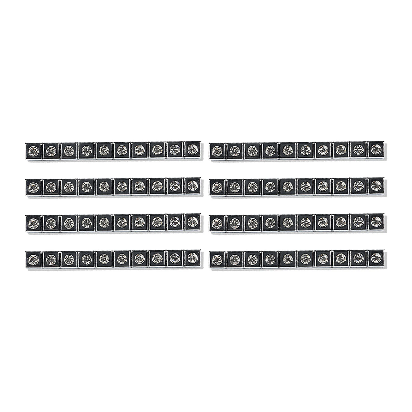 Air Outlet Decorative Strips Crystal Rhinestone Decorative Strips Bendable Car Vent Outlet Trim Rhinestone Interior Accessories
