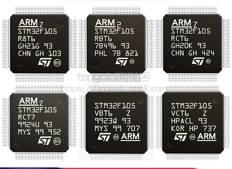 1 шт. для микроконтроллера STM32F105RBT6 RCT6 VCT6 R8T6 VBT6 RCT7 32 бит GD
