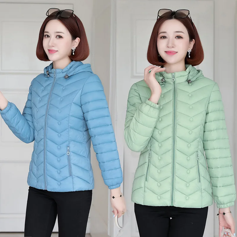 Women's Jackets Coats Winter Overcoats 2023 New Women Autumn Warm Coat Lady Ultralight Jacket Female Windproof Parka Clothing