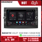 Автомобильный DVD-плеер Carplay, 7 дюймов, Android 11,0, DSP, 6 ГБ + 128 ГБ, GPS, Wi-Fi, Bluetooth, радио для VW Passat B5, Golf 4, Polo, Bora, Jetta, Sharan T5