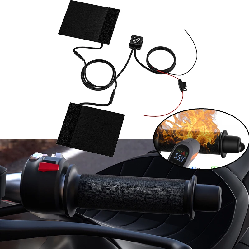 

Быстрая загрузка и разгрузка мотоцикла 12 В, ручка с электрическим подогревом, водонепроницаемая, с электрическим обогревом, новинка