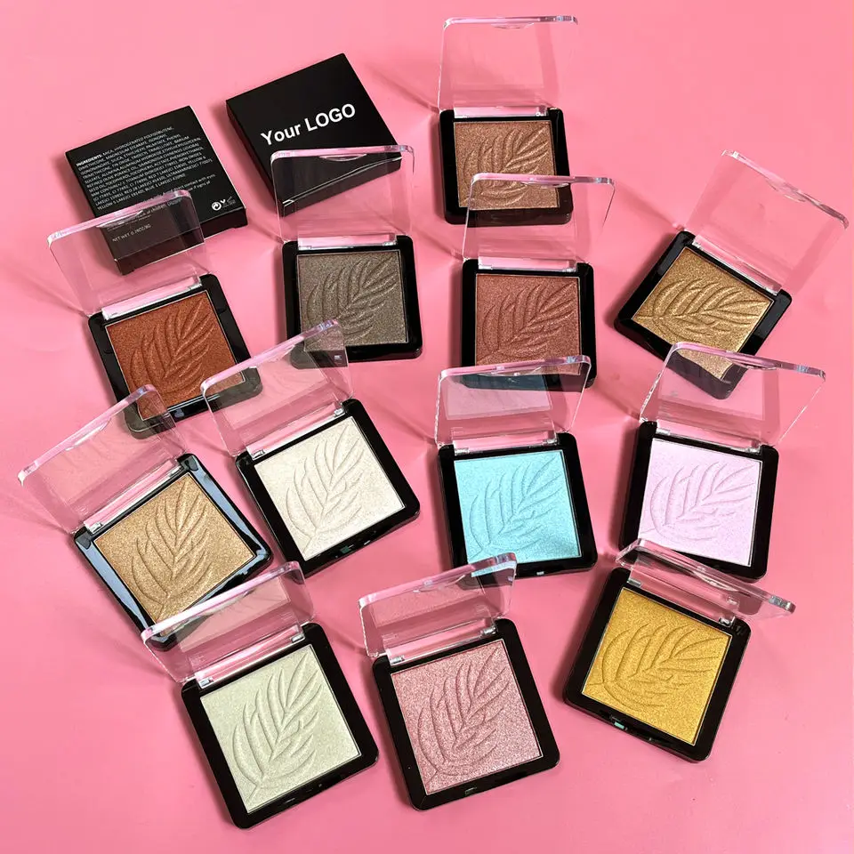 30 шт. хайлайтер для макияжа с индивидуальной этикеткой искусственная пудра