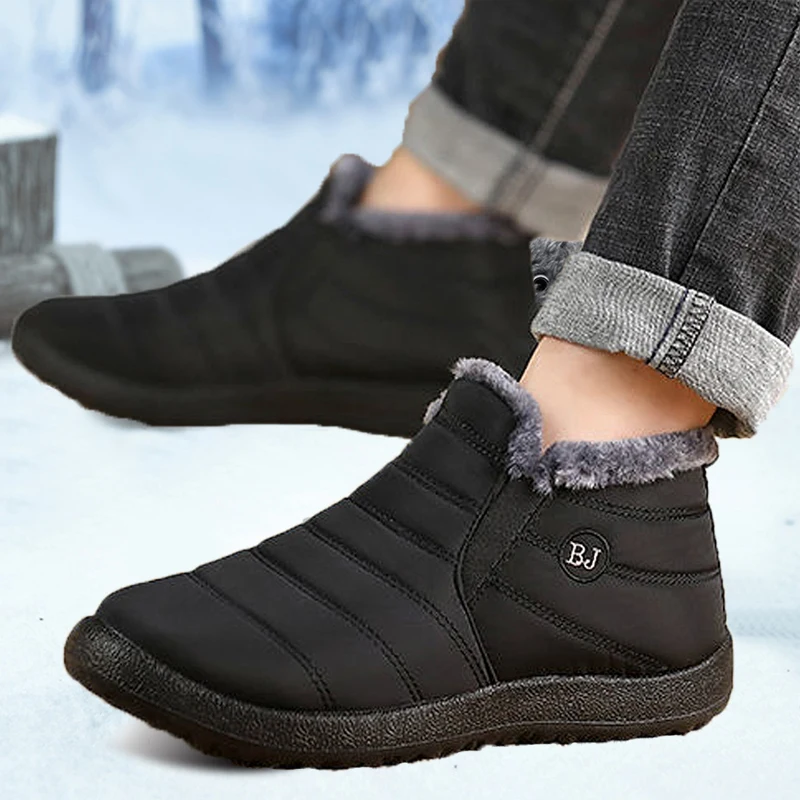 

Мужские ботинки, зимняя армейская мужская обувь, дышащая мужская зимняя обувь, теплые меховые ботильоны, водонепроницаемая мужская обувь, Мужская Рабочая обувь