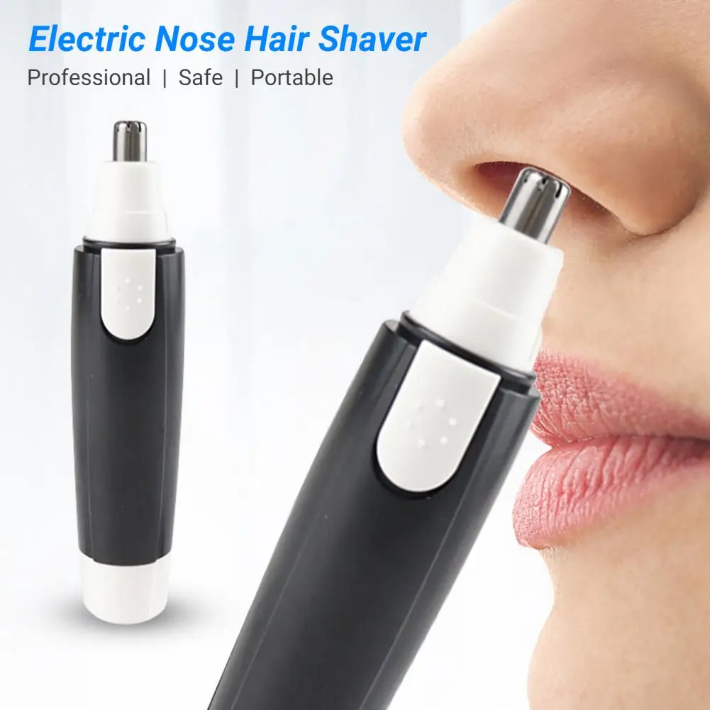 

Nose Hair Shaver Portable Shock-proof High Frequency Electric Eyebrow Nose Hair Trimmer Nose Hair Clipper Easy Operation