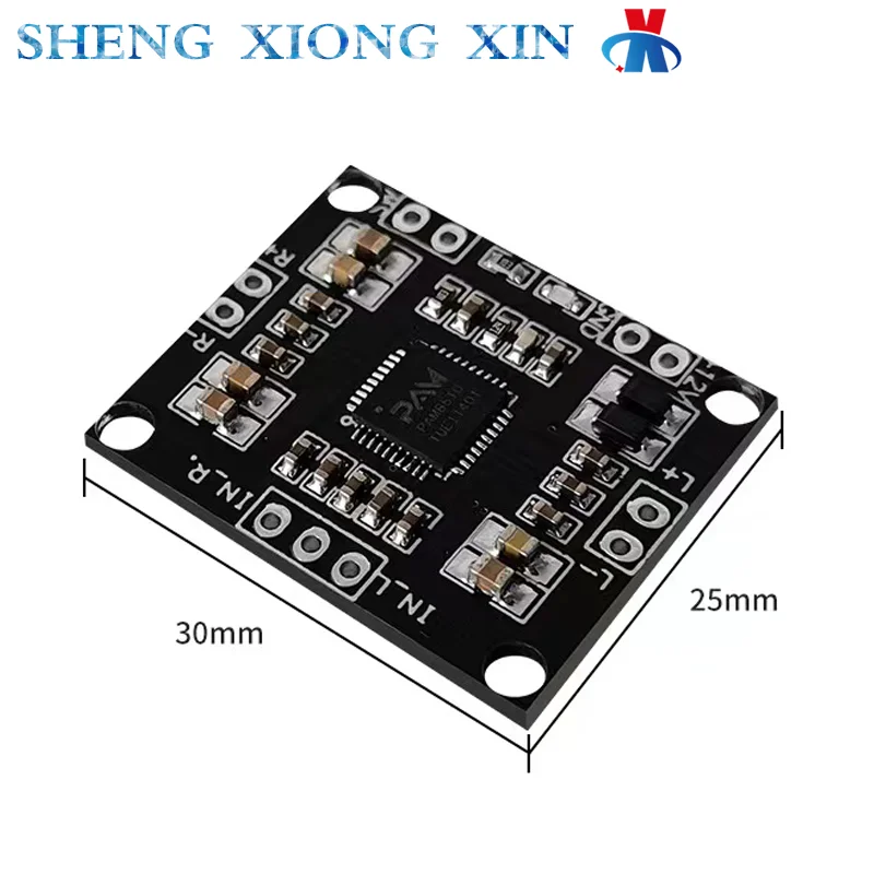 

5pcs/Lot XH-M181 PAM8610 Audio Amplifier Board 2x15W Digital Dual Channel Stereo High Power Module for Arduino