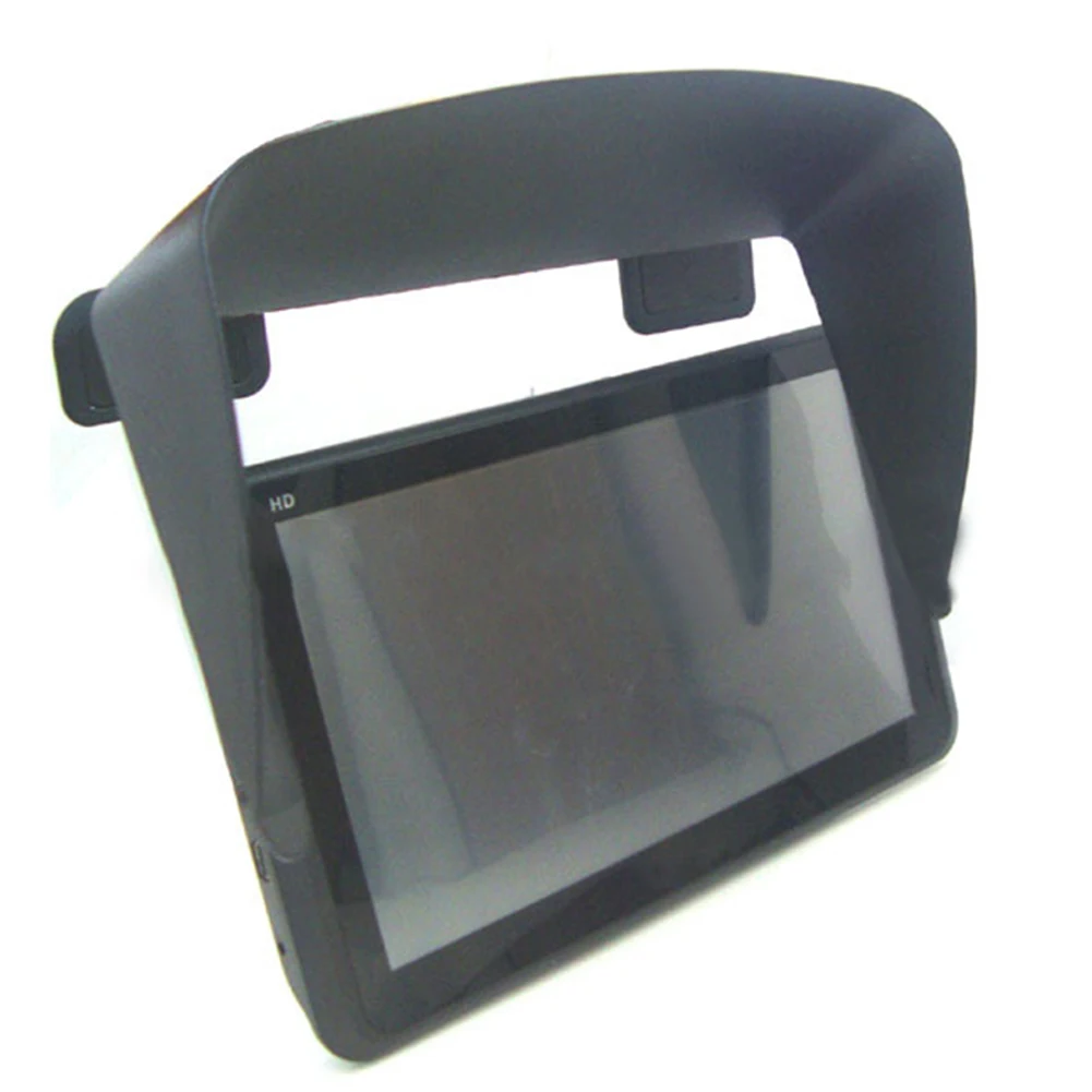 

Sun Visor GPS Sunshade Car Accessories 7 Inch Black Car Accessories GPS Sunshade Plastic Sun Visor 1PCS Durable