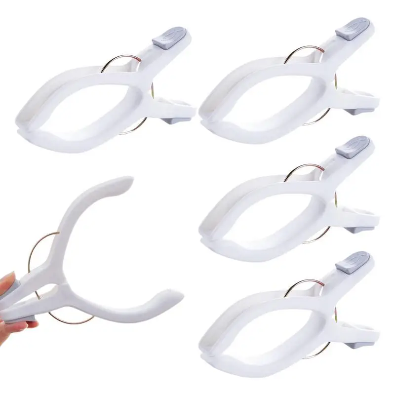 

Towel Clips For Beach Chairs Household Towel Clothes Fixed Pegs Concave-Convex Pattern Clamping Accessory For Clothes Trousers