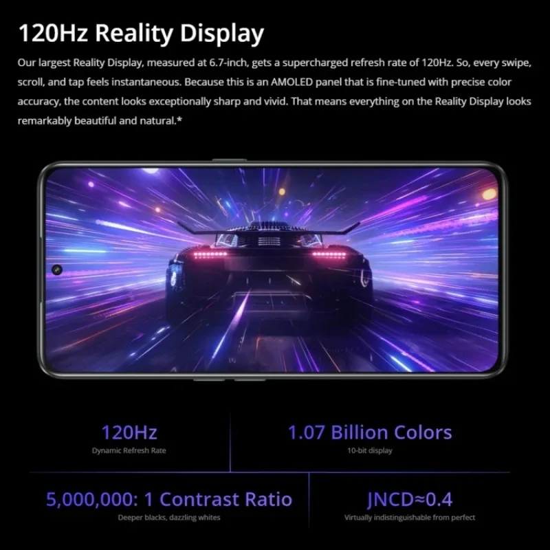 Оригинальный смартфон GT Neo 3 150 Вт 6 7 дюймов AMOLED 120 Гц MTK Dimensity 5000 мАч Android 12