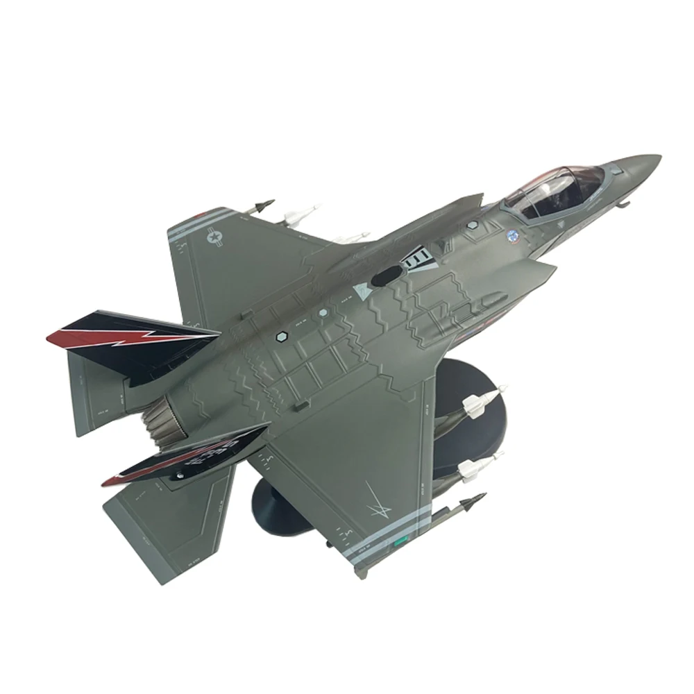 Фото Масштабная модель самолета-истребителя F-35A F-35 Lightning II Joint Strike Force ВВС США, 1:72, детская игрушка №3