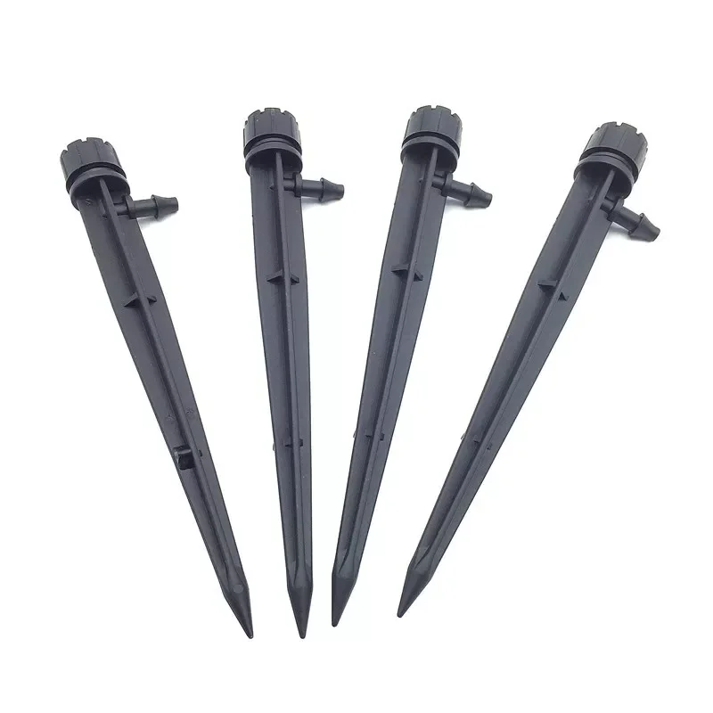 

50pcs Inserting ground Garden watering Aspersor drip irrigation Adjustable Sprinkler 360 degree Drippers maintenance equipment