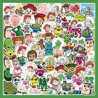60pcs toy story stickers cartoon graffiti hand account mobile phone diy decorative waterproof stickers childrens classic toys
