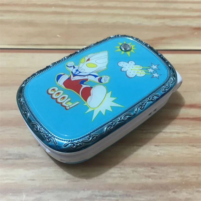 Флип-мобильный телефон Mini Girl Cartoon 1 8" Dual SIM-карта музыкальная лампа без камеры