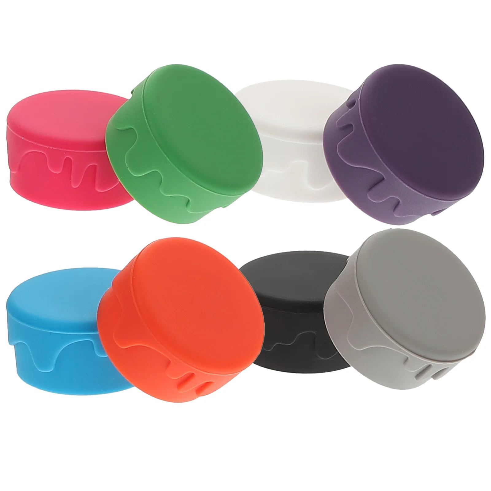 

8pcs Stopper Silicone Bottle Cork Seal Plug Cap Accessory for Saver