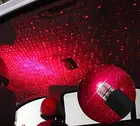 USB звездное небо Ночной проектор лампа для автомобилей светлые потолочные светильники на крышу комната галактика романтический декор Новогодние украшения 2022