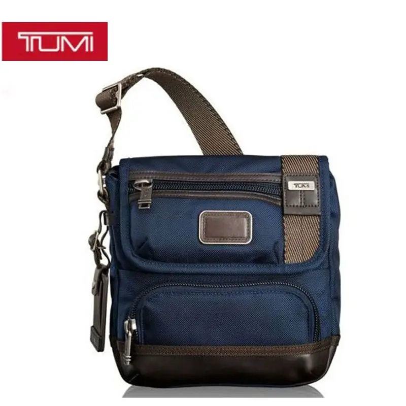 Tumi Men's Ballistic Nylon Ultra Light Business Casual Single Shoulder Diagonal Bag Mini Bag