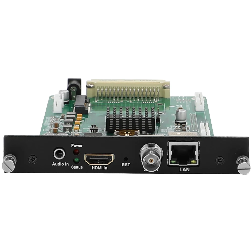 3U 8-канальный H.265 HEVC H.264 AVC 4k HD HDMI SDI для IP-видео Потоковочный энкодер RTMP SRT