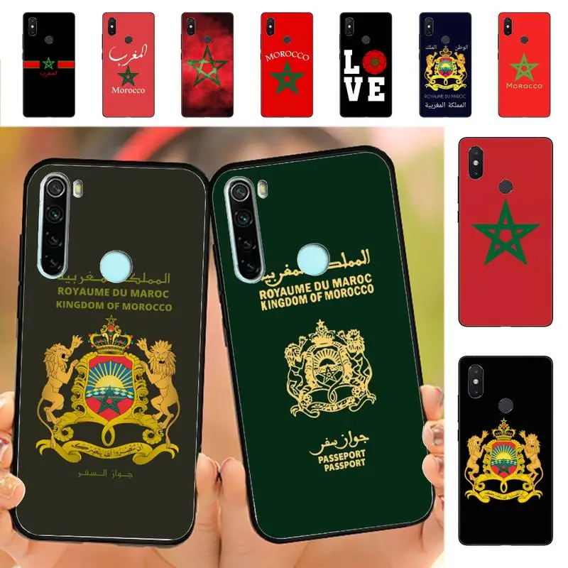 

Morocco Flag Phone Case for Redmi Note 8 7 9 4 6 pro max T X 5A 3 10 lite pro