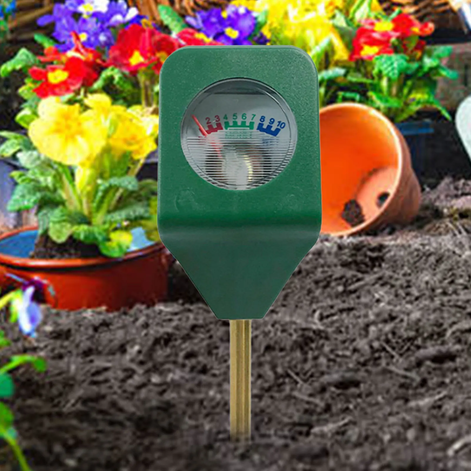 

3 In1 Moisture Sunlight Ph Meter Soil Water Acidity Moisture Light Test Ph Garden Plants Flowers Wet Tester Instrument Test