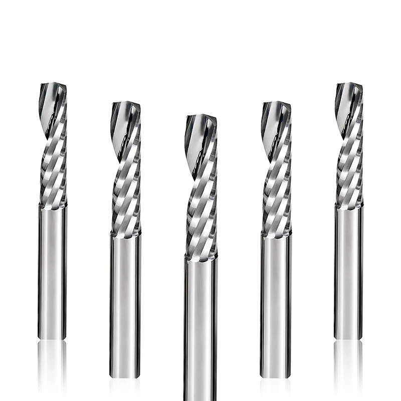 

Спиральные твердосплавные фрезы для акрила, ПВХ, МДФ, древесины, 10 шт./лот 1,0/1,5/2,0/2,5/4/5/6/8 мм