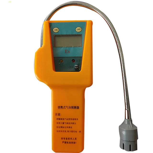 Large screen combustible gas detector leaking hydrogen gas leak detector