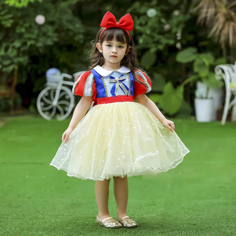 

4PCS Baby Spanish Vintage Clothing Girls Lolita Dress Toddler Girl Princess WN026