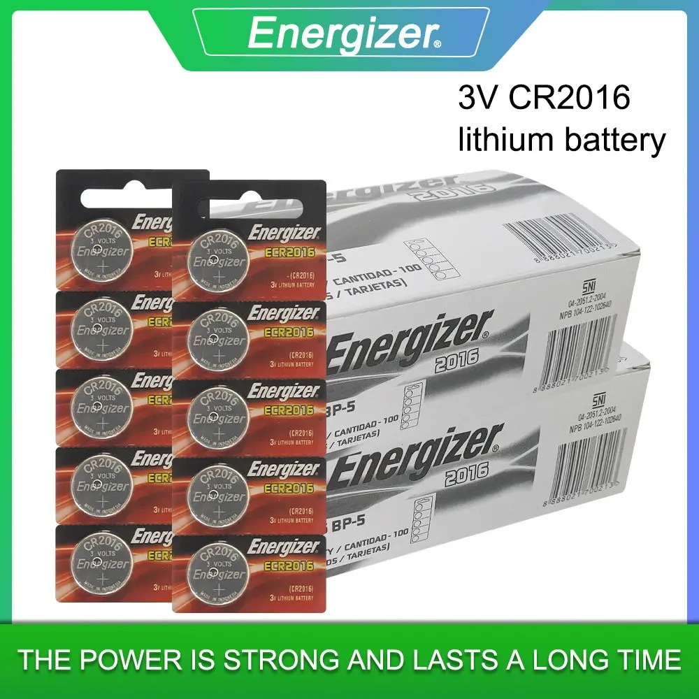 

Original CR2016 CR 2016 BR2016 DL2016 LM2016 ECR2016 Energizer button 3v battery control toy car lithium battery watch