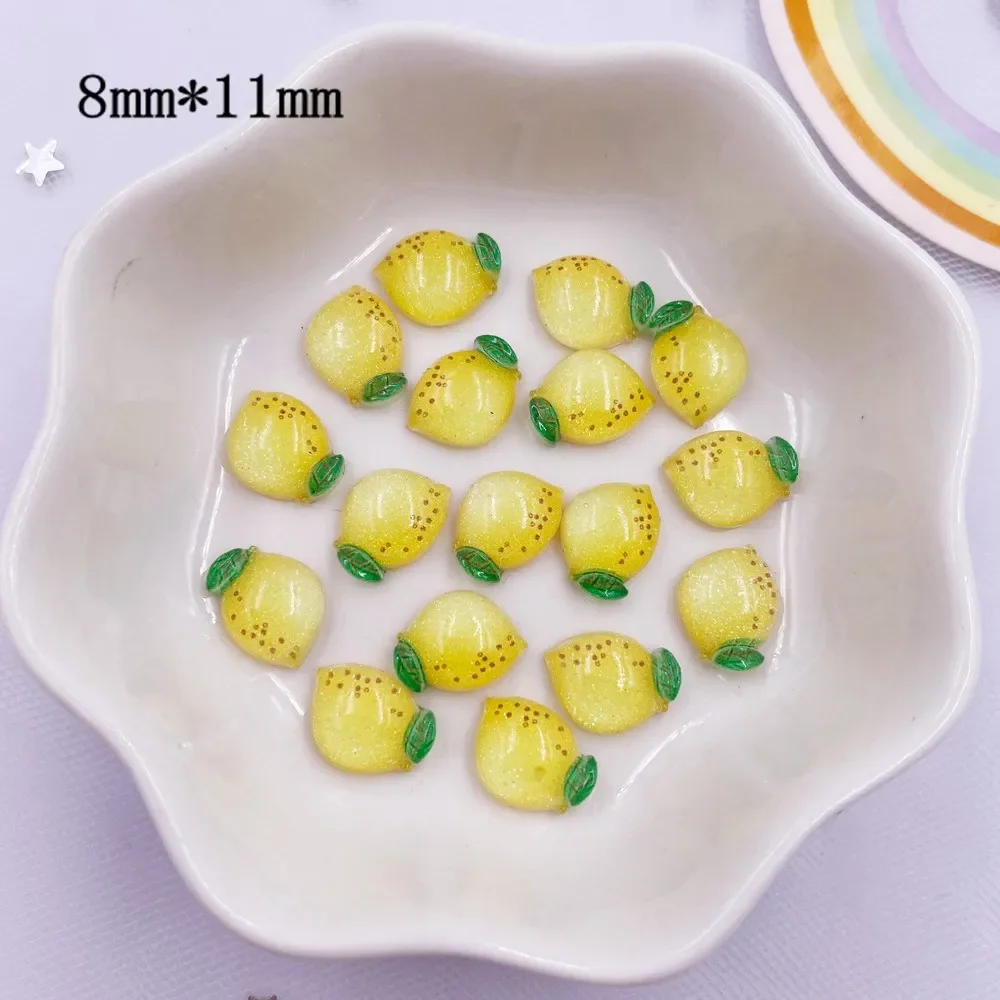 

Искусственные плоские фигурки фруктов Diy Super Paradise 50 шт