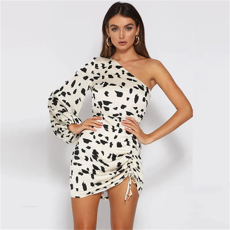 

European And American-StyleinsHigh-Profile Figure Sexy Strapless Long Sleeve Tight Waist Sheath Skirt Drawstring Lace Street Sho