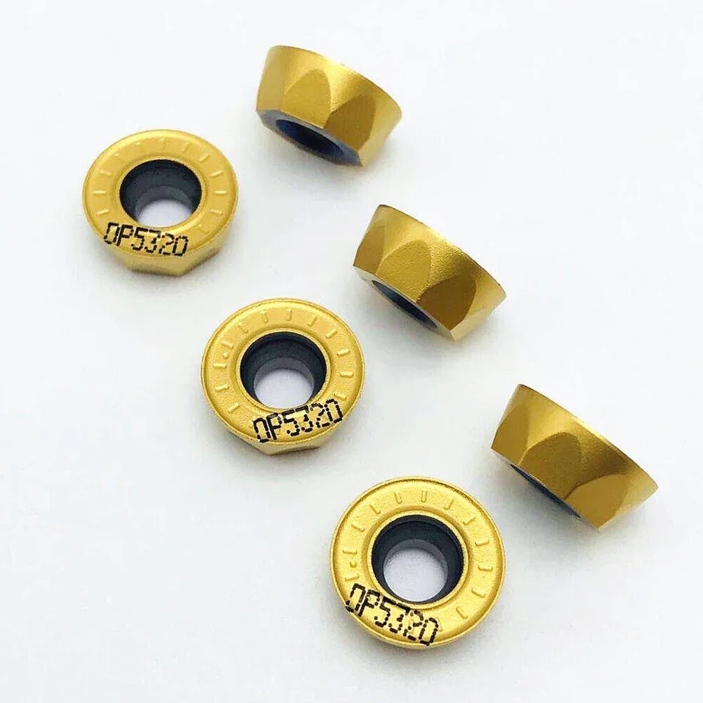 10 шт. RPMT1204-M-C DP5320 вставки R6 карбидные круглые фрезерные с ЧПУ для стали SRDPN