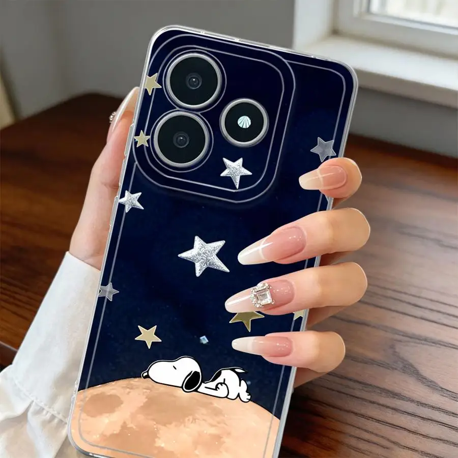 Фото Чехол для Honor X9a X8a 90 Lite X9b X7b X8 X8b, мягкий чехол для телефона Space Cute S-noopys №5