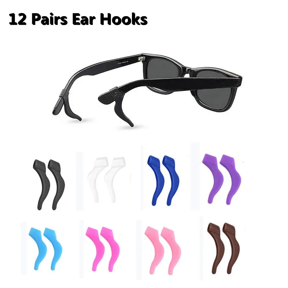 

Силиконовые противоскользящие ушные крючки для очков, очков, солнцезащитных очков, держатель, новые повседневные аксессуары для очков, под...