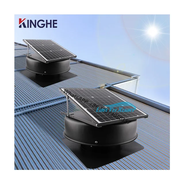 10 Sets Water Tank Hot Sale Heat Extractor 40W Solar Panel Powered Ceiling Exhaust Fans Roof Ventilation Attic Gable Air Blower