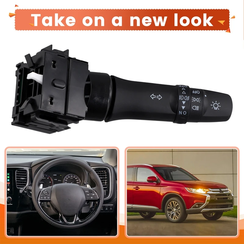 RHD фара противотуманная переключатель указателя поворота 8614A067 для Mitsubishi Outlander L200