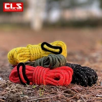 3 5m 4pcs camping reflective rope outdoor guy rope with peanut stopper and storage bag durable luminous rope for tent and canopy