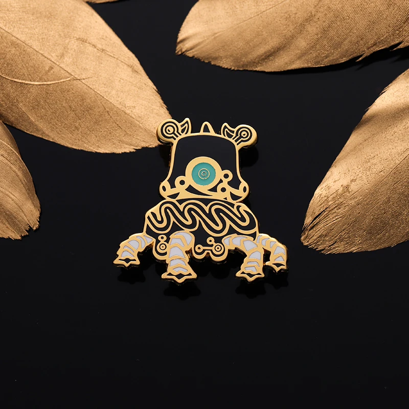Zelda Breath of The Wild Hard Enamel Pin Inspiriert Auge Brooches Action Adventure Game Fan Collectible Badge Lapel Pin Jewelry